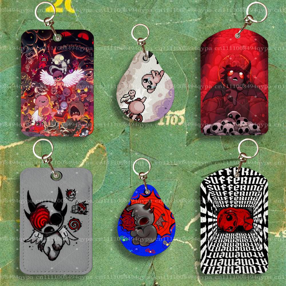 Leather Work Leather - The B-Binding Of Isaac Keychain Card