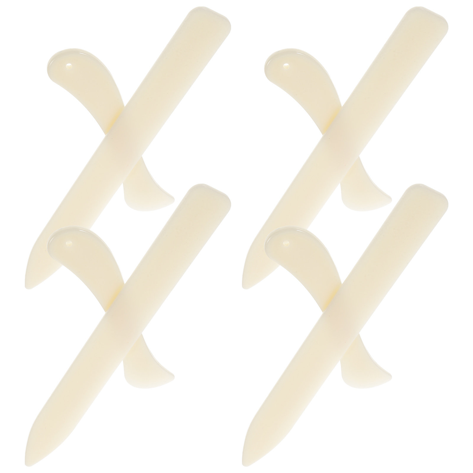 Bone Folder Tool - 8Pcs Premium Plastic Bone Folder Kit
