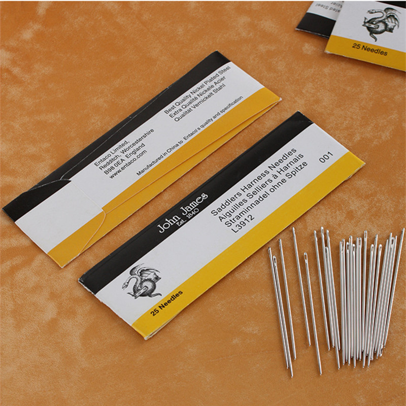 Leather Needle Harness - 25Pcs/Bag Hand Junetree John James Saddlers