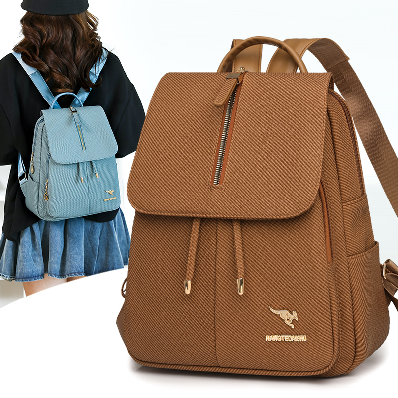 Durable Womens Travel Backpack - Leather Work Womens Backpack 评论和价格