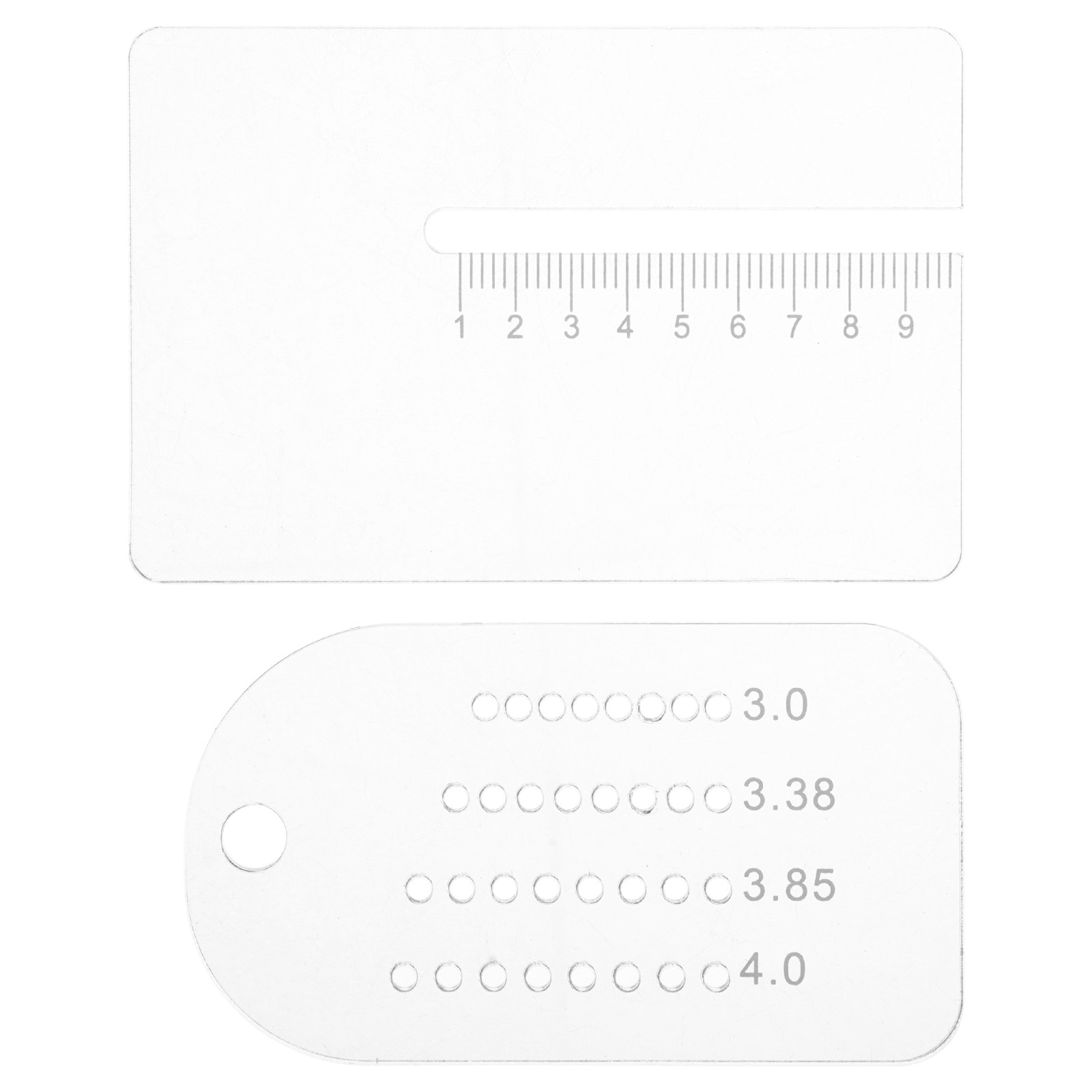 2Pcs Punch Guide Multifunction - Leatherworking Guide 评论和价格
