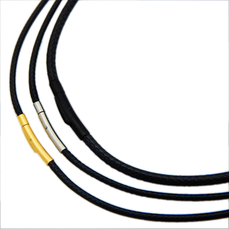 2mm 3mm Black Leather Waxed Co - Leatherwork Thread 评论和价格