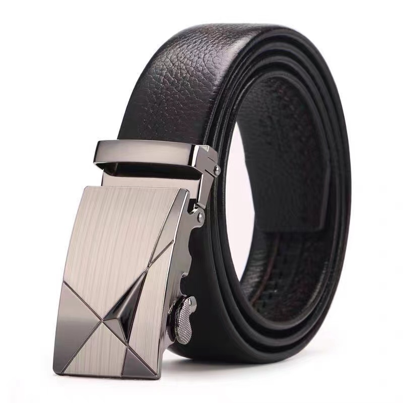 Fashion Business Men's Belt Ge - Leather Work Jeans 评论和价格