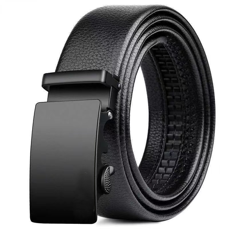 Fashion Business Men's Belt Ge - Leather Work Jeans 评论和价格