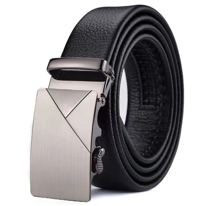 Fashion Business Men's Belt Ge - Leather Work Jeans 评论和价格