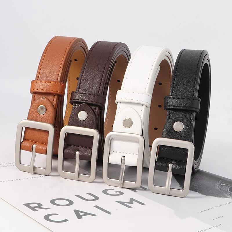 【IIOO】1pc Women's Belt Trendy  - Leather Work Jeans 评论和价格