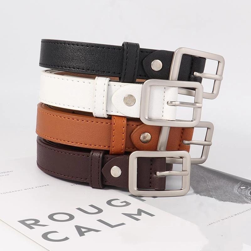 【IIOO】1pc Women's Belt Trendy  - Leather Work Jeans 评论和价格