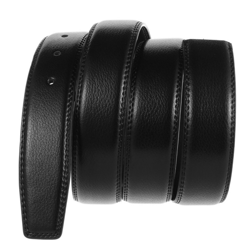 Luxury Men Belts Solid Genuine - Leather Work Jeans 评论和价格