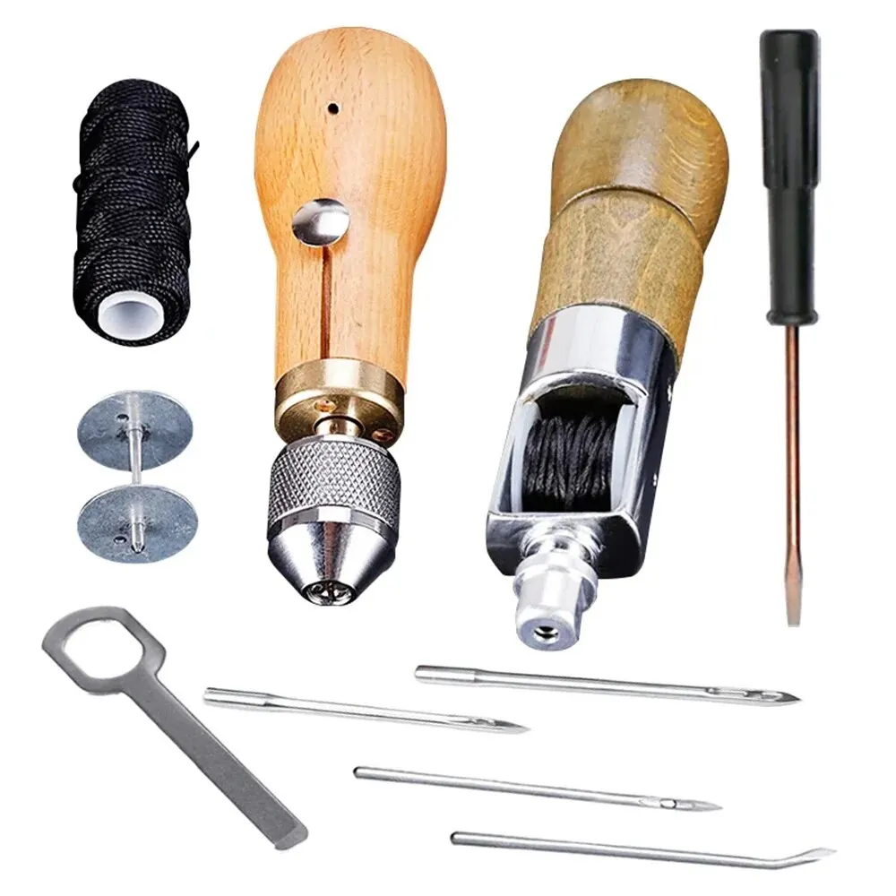 DIY Leather Sewing Awl Kit Wax - Leatherwork Thread 评论和价格