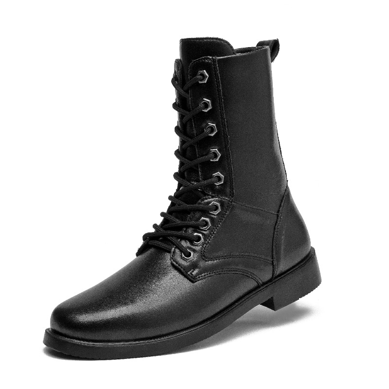 High-top Leather Boots Outdoor - Leather Work Boots 评论和价格