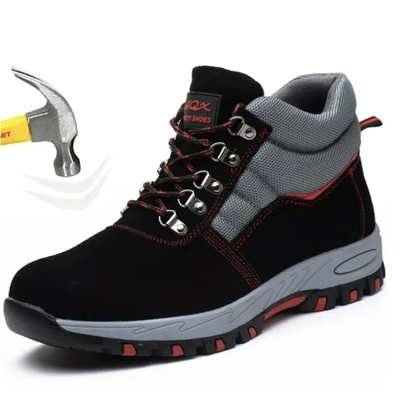 High Quality Men Safety Boots  - Leather Work Boots 评论和价格