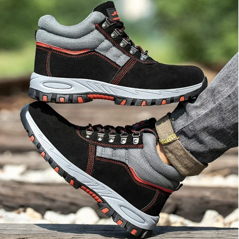 High Quality Men Safety Boots  - Leather Work Boots 评论和价格
