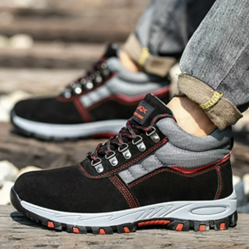 High Quality Men Safety Boots  - Leather Work Boots 评论和价格