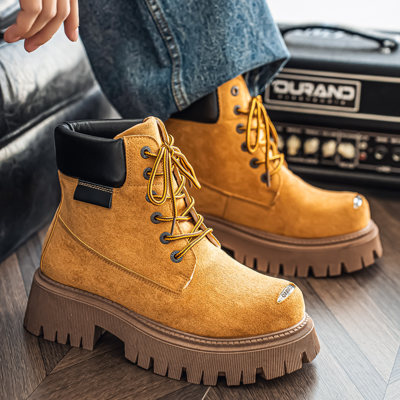 Classic High Top Boots Outdoor - Leather Work Boots 评论和价格