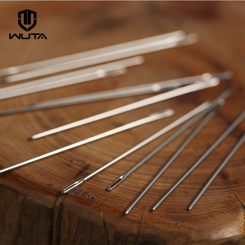 WUTA 24 Pcs Large Eye Blunt St - Leather Needle Harness 评论和价格