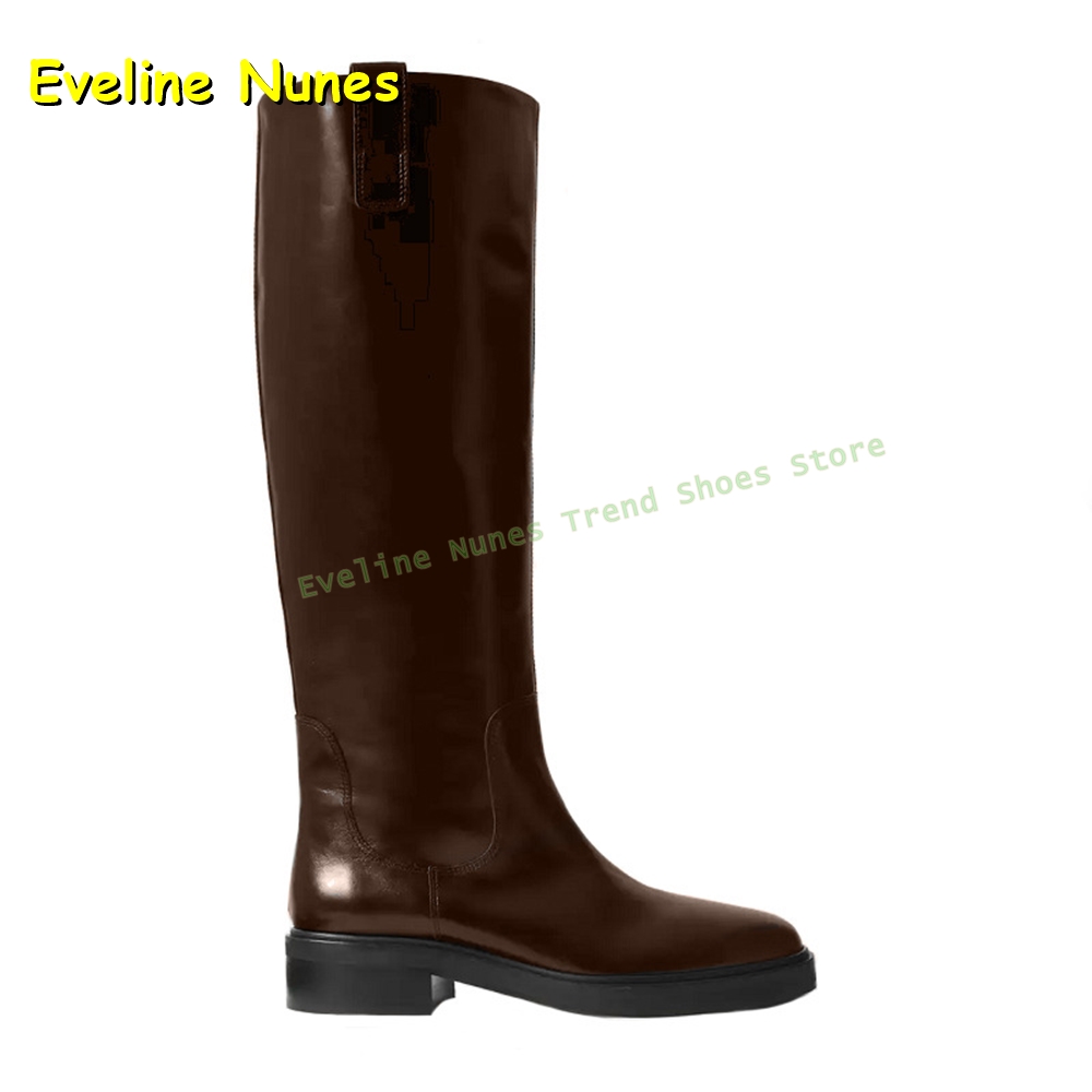 Black Leather Knee High Riding - Leather Work Boots 评论和价格