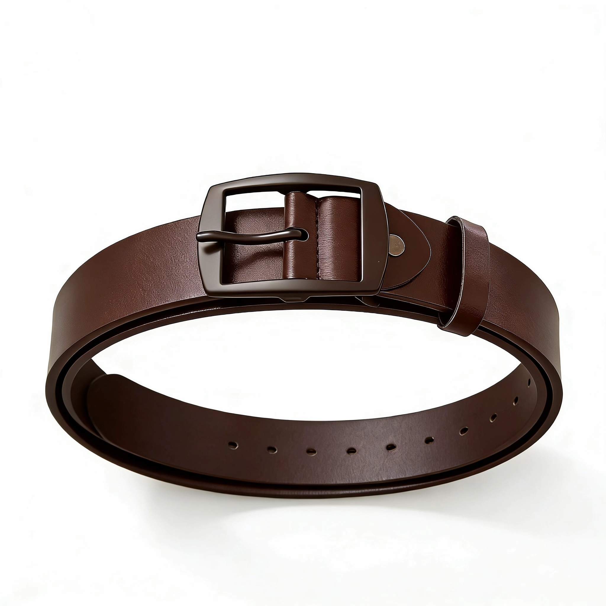 New Luxury Belt for Men PU Lea - Leather Work Jeans 评论和价格