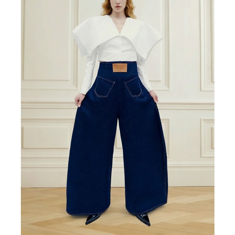 Tinaa Vintage Blue Women's Jea - Leather Work Jeans 评论和价格