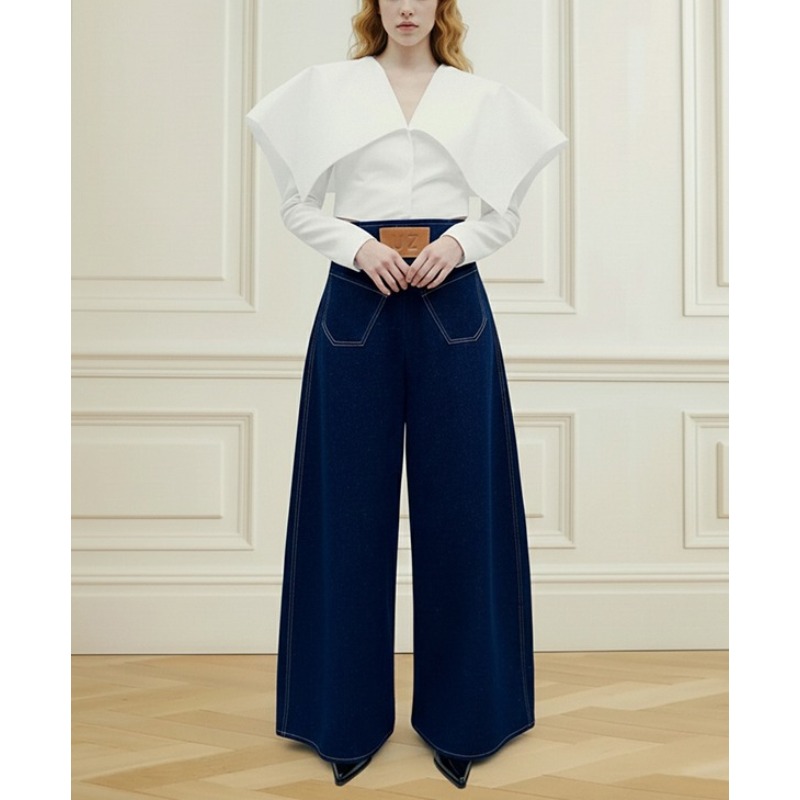 Tinaa Vintage Blue Women's Jea - Leather Work Jeans 评论和价格