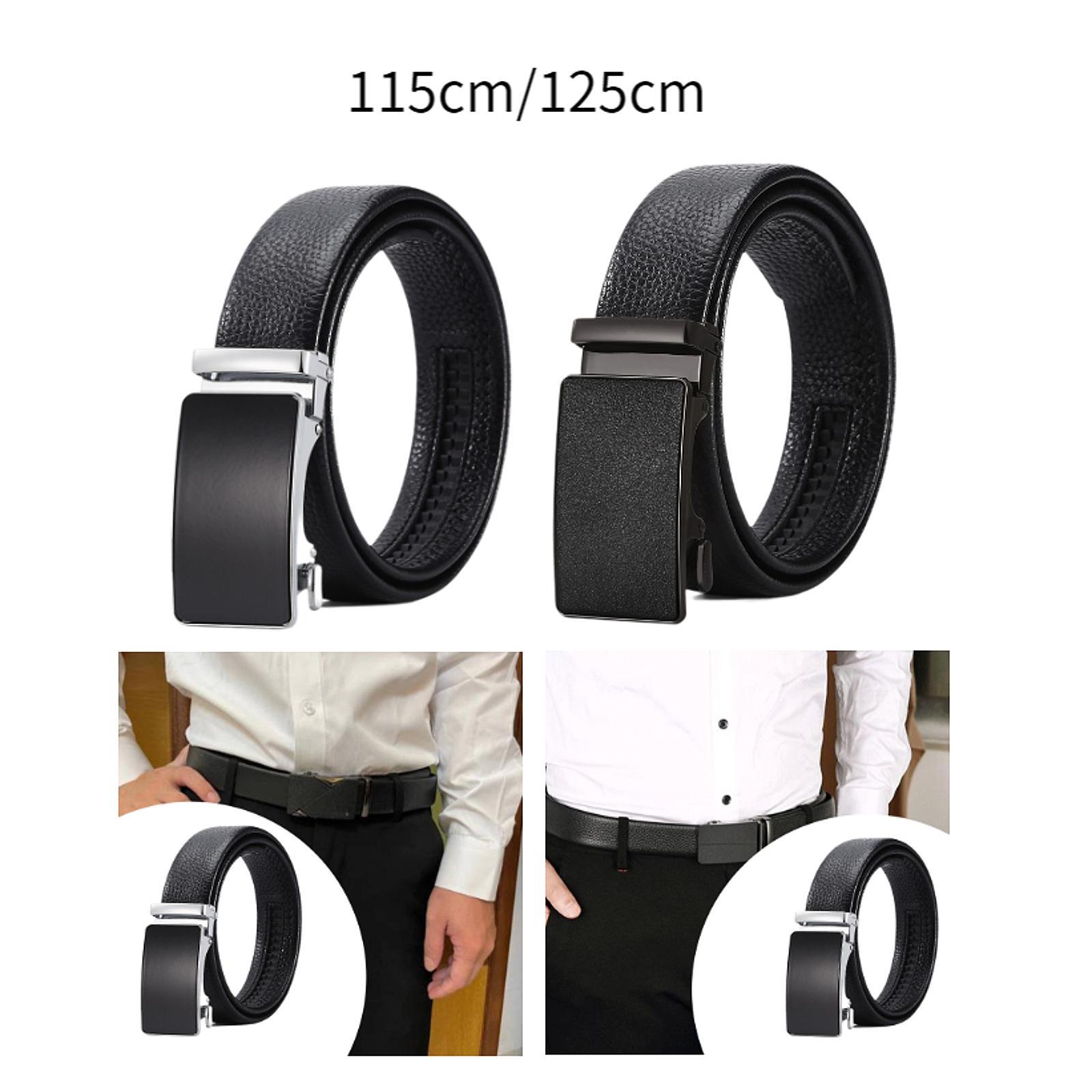 Men Belt Decorative Adjustable - Leather Work Jeans 评论和价格