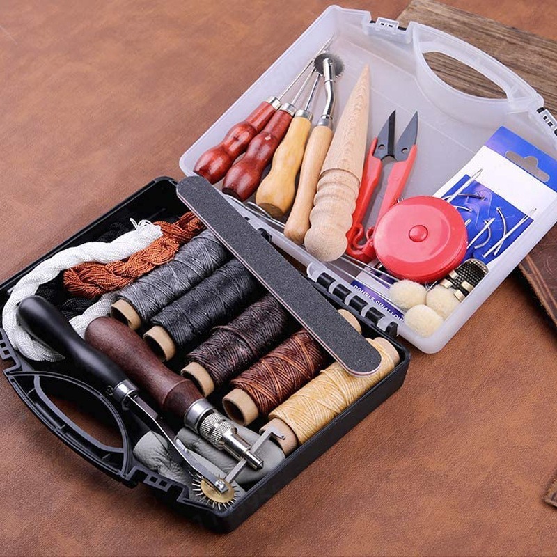 DIY Leather Craft Hand Sewing  - Leatherwork Thread 评论和价格