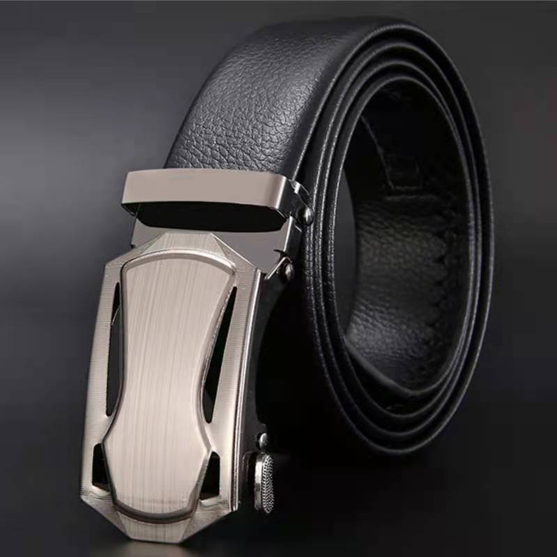 Fashionable Business Men's Bel - Leather Work Jeans 评论和价格