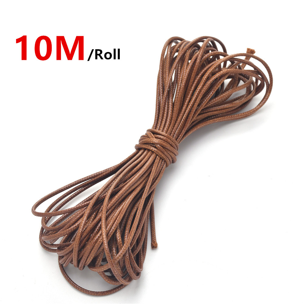 10M/11Yards 1.5mm Korean Waxed - Leatherwork Thread 评论和价格