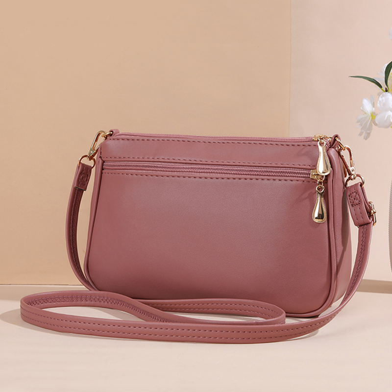 PU Leather Crossbody Bags Zipp - Leatherwork Thread 评论和价格