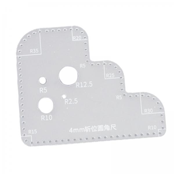 Transparent Acrylic Circle Tem - Leatherworking Guide 评论和价格