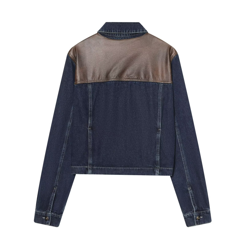 ETJ Women's Denim Jacket & Jea - Leather Work Pants 评论和价格