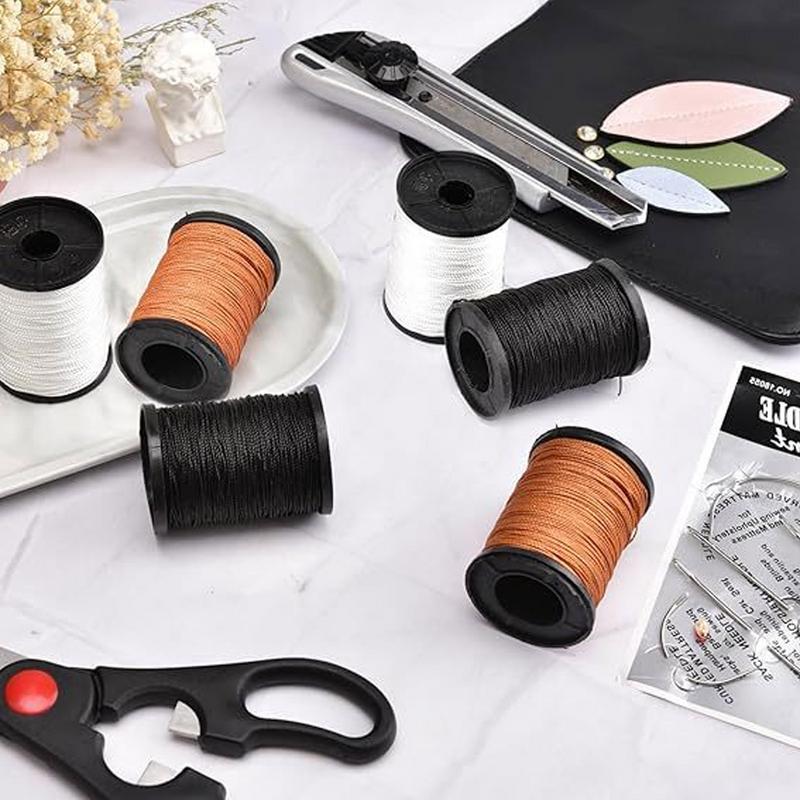 Leather Stitching Kit Heavy Du - Leatherwork Thread 评论和价格