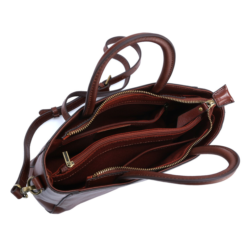 Top-Handle Bags Women Natural  - Leather Work Handbags For Women 评论和价格