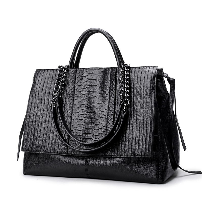 Elegant Tote Bag With Zipper,  - Leather Work Handbags For Women 评论和价格
