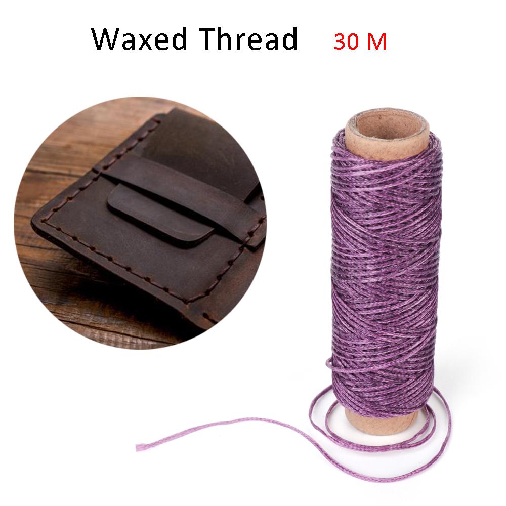 30m/roll Waxed Thread Cotton C - Leatherwork Thread 评论和价格