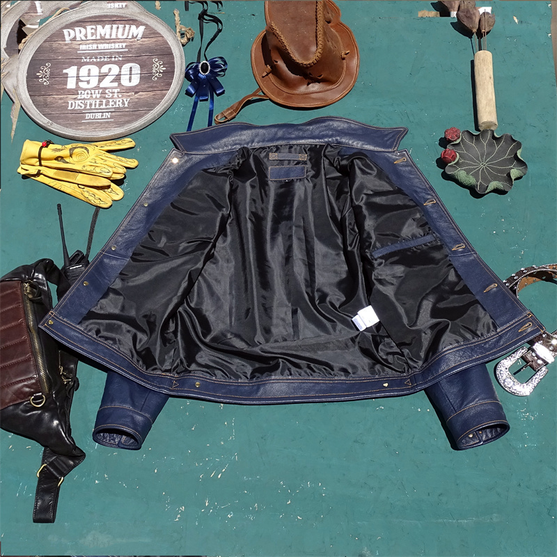  Knight Genuine Leather Jacket - Leather Work Jeans 评论和价格