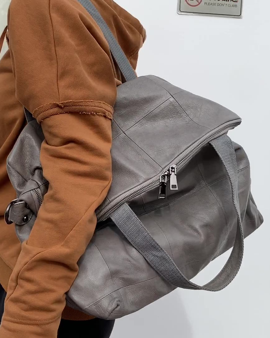 Large Capacity Tote Bag for Wo - Leather Work Handbags For Women 评论和价格