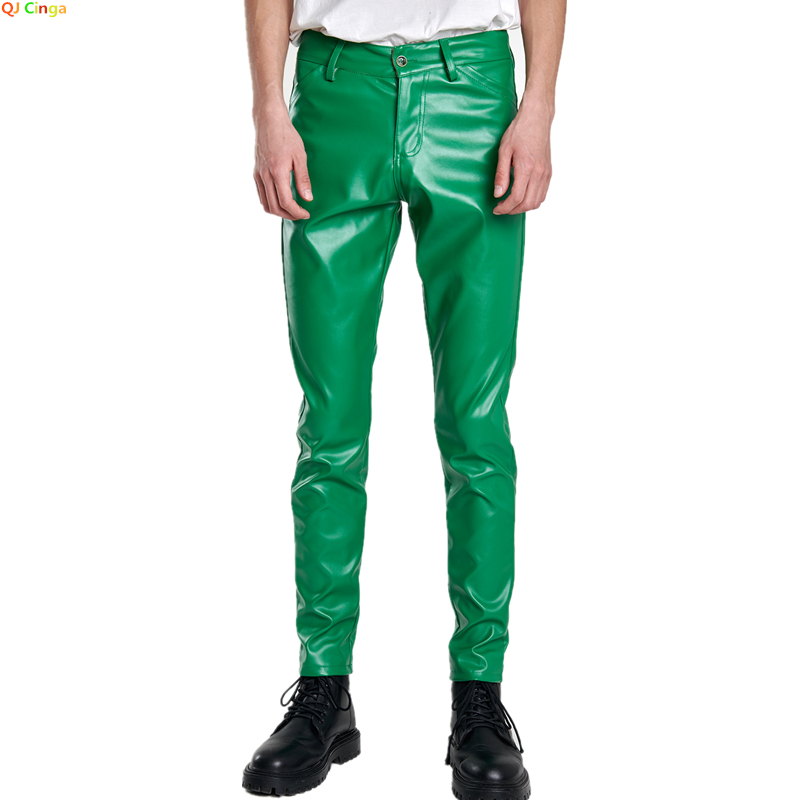 2026 New Men's Leather Pants F - Leather Work Pants 评论和价格