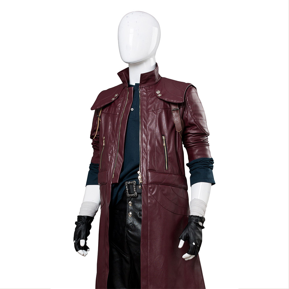 Dante Cosplay Anime Game DMC 5 - Leather Work Pants 评论和价格