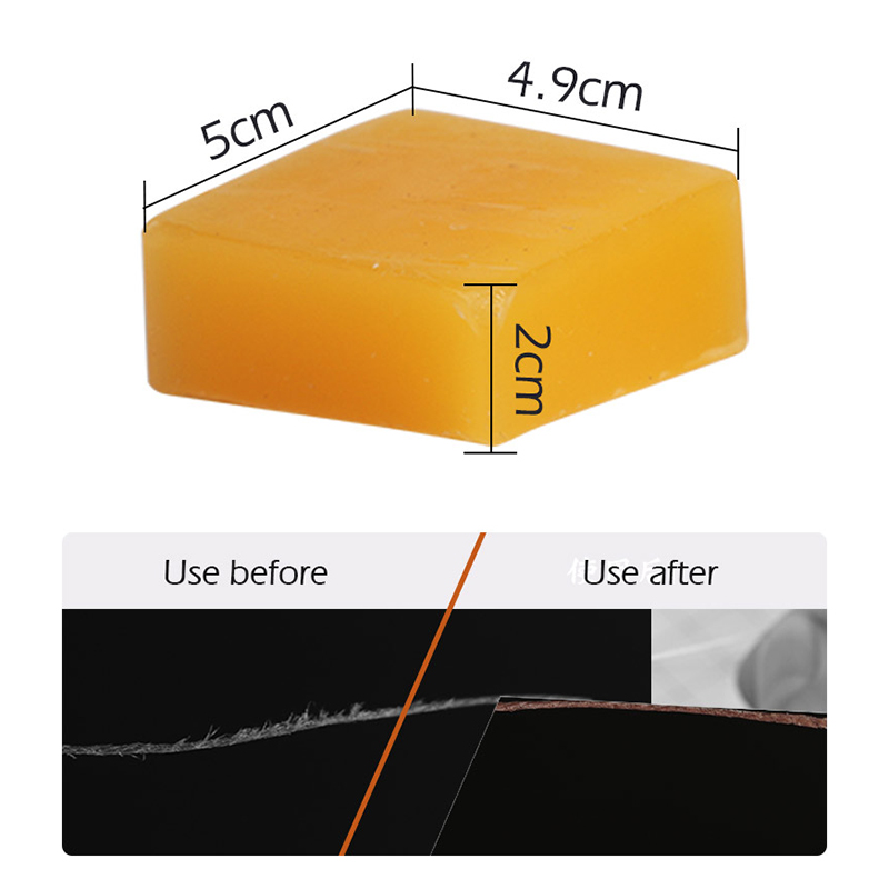 WUTA 1PC 100% Natural Beeswax  - Leatherwork Thread 评论和价格